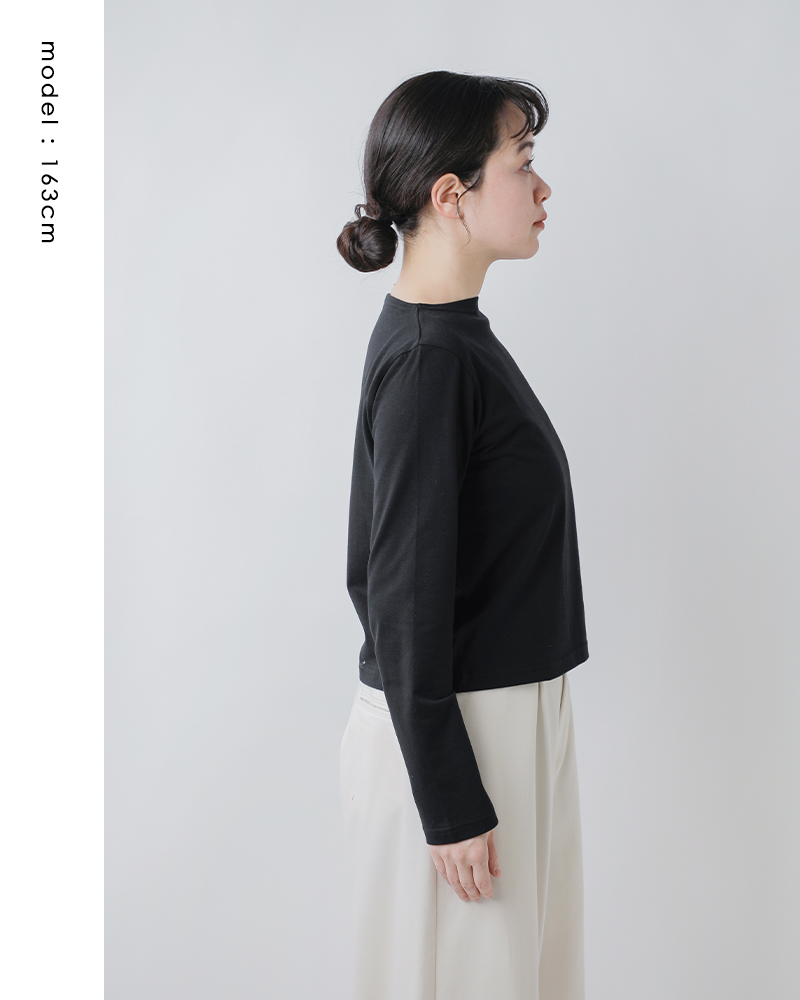 ORCIVAL(オーチバル・オーシバル)40/2ジャージー ボートネック ロングスリーブ プルオーバー or-c0414bfj-26ss