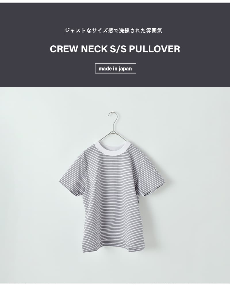 ORCIVALストレッチ クルーネック ショートスリーブ プルオーバー or-c0415ccf-26ss