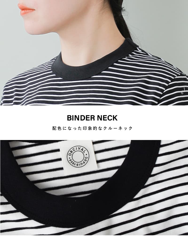 ORCIVALストレッチ クルーネック ショートスリーブ プルオーバー or-c0415ccf-26ss