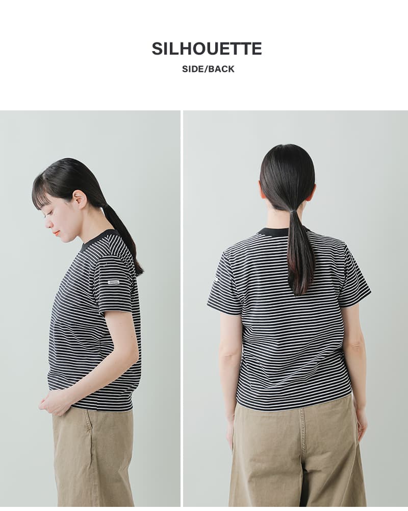 ORCIVALストレッチ クルーネック ショートスリーブ プルオーバー or-c0415ccf-26ss