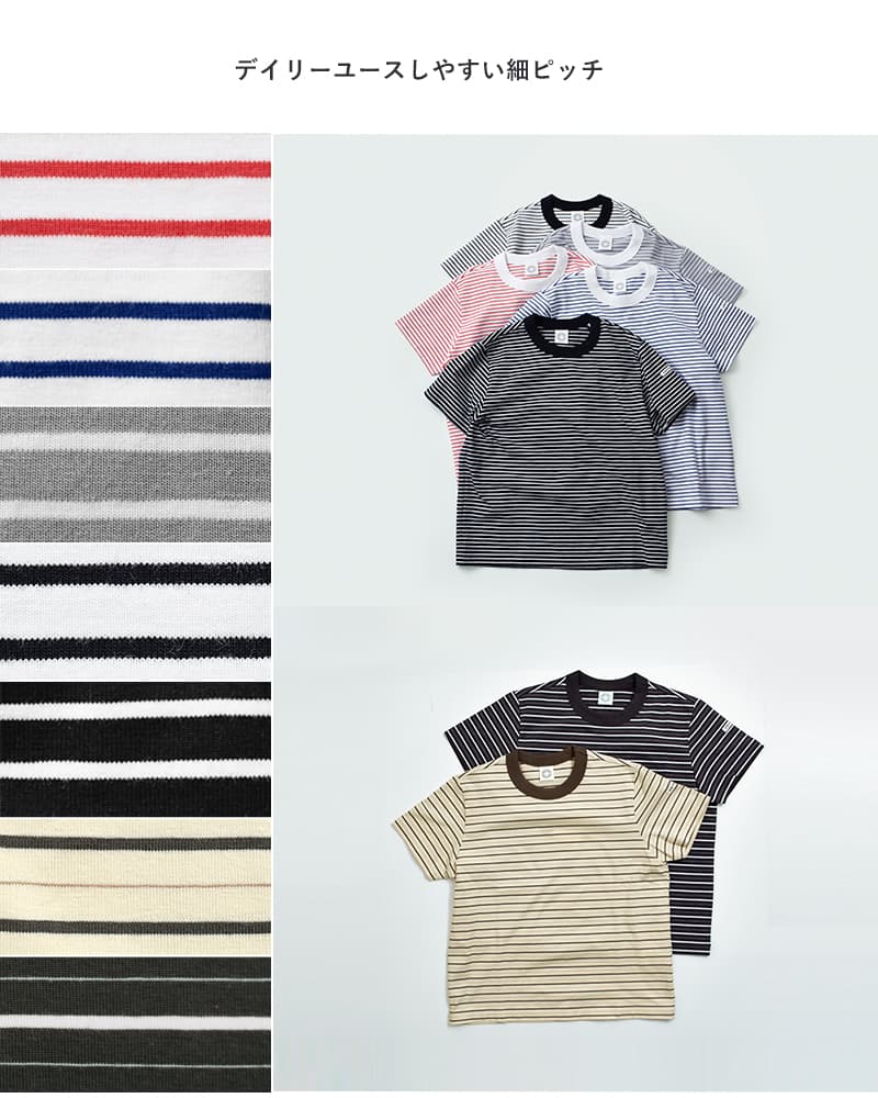 ORCIVALストレッチ クルーネック ショートスリーブ プルオーバー or-c0415ccf-26ss