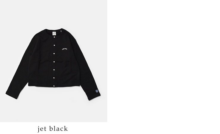 ORCIVAL(オーチバル・オーシバル)ミニフレンチテリークルーネックカーディガンor-c0435maz