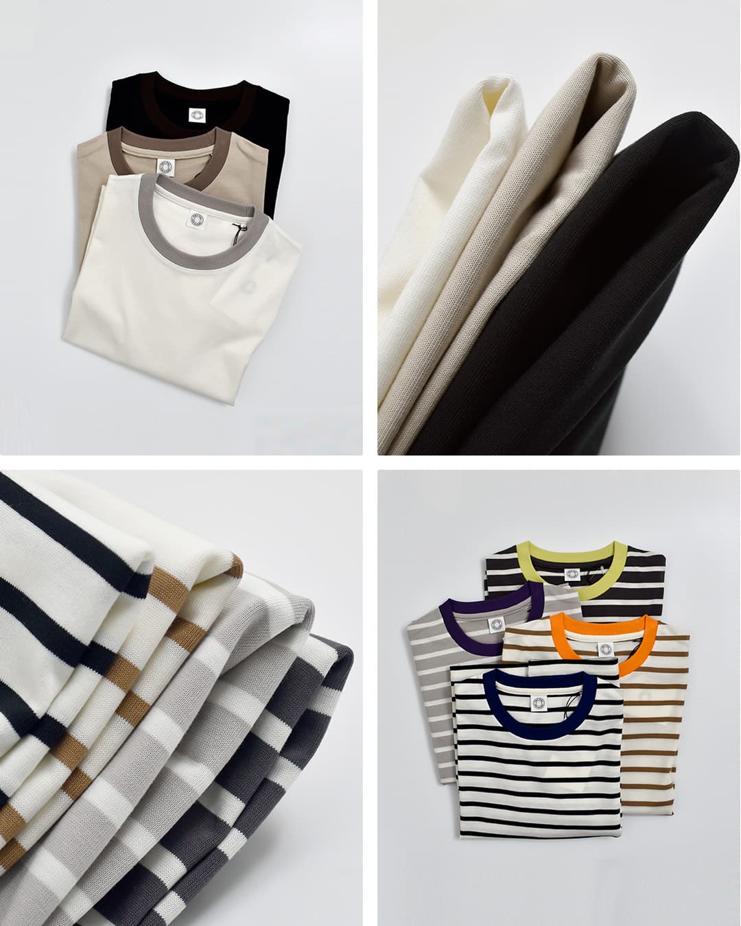 ORCIVALコットン天竺 クルーネック 半袖Tシャツ or-c0518msd