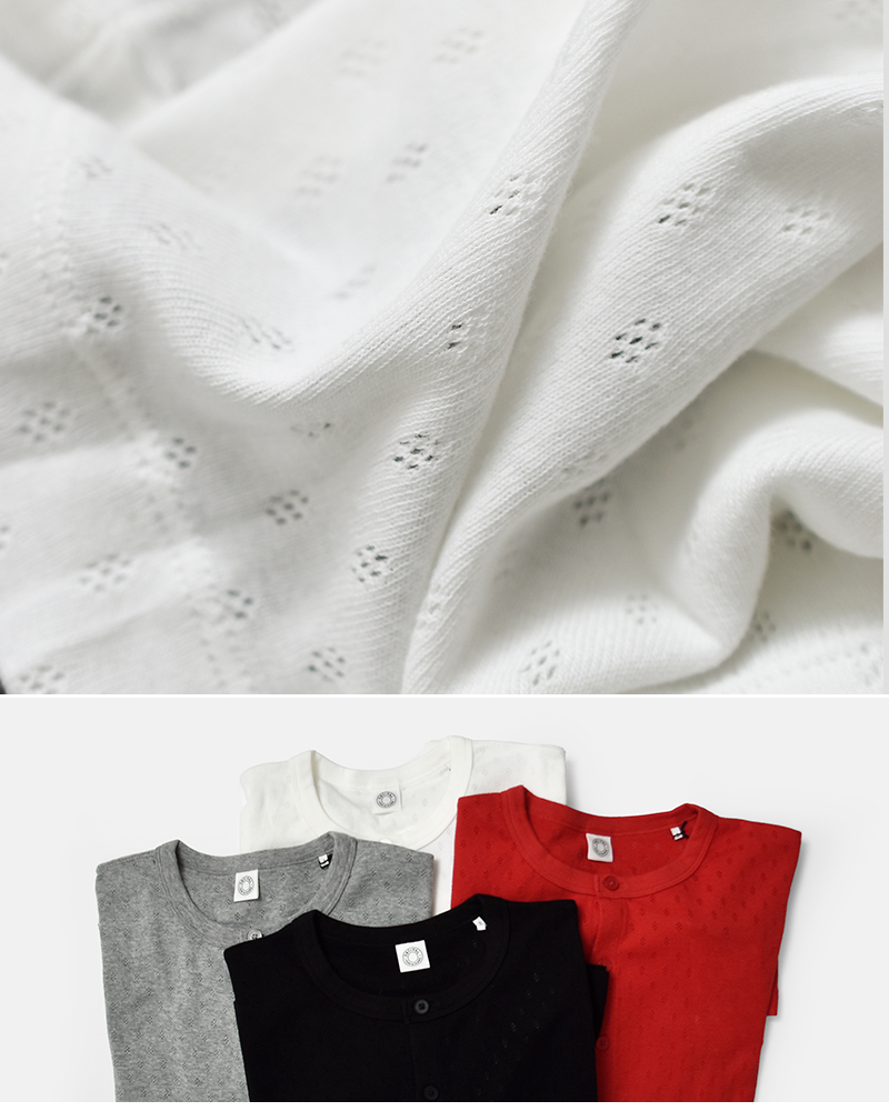 ORCIVAL(オーチバル・オーシバル)パターンメッシュクルーネックカーディガンor-c0526owe