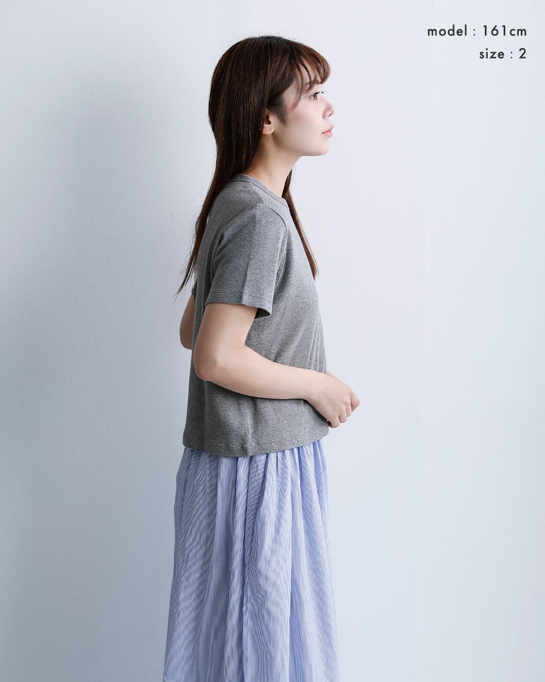 ORCIVALパターンメッシュ クルーネック 半袖Tシャツ or-c0527owe