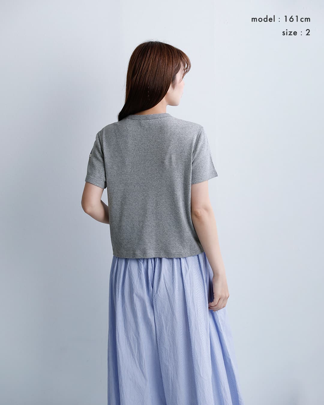 ORCIVALパターンメッシュ クルーネック 半袖Tシャツ or-c0527owe