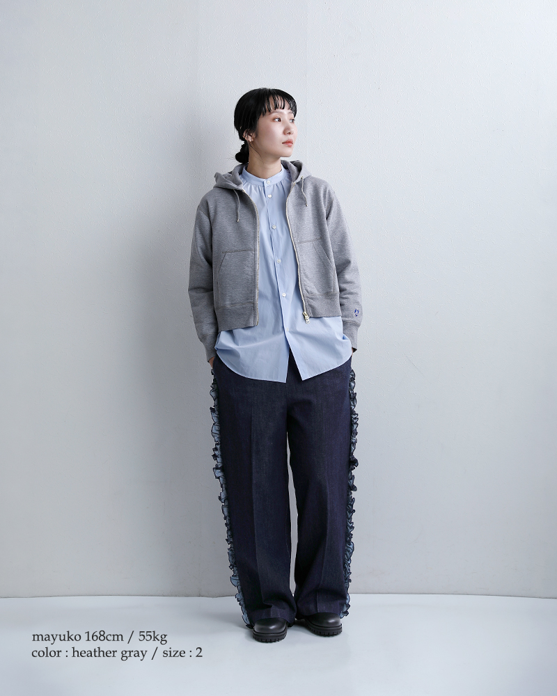 ORCIVAL(オーチバル・オーシバル)ドライライトフレンチテリージップパーカーor-c0531fwz