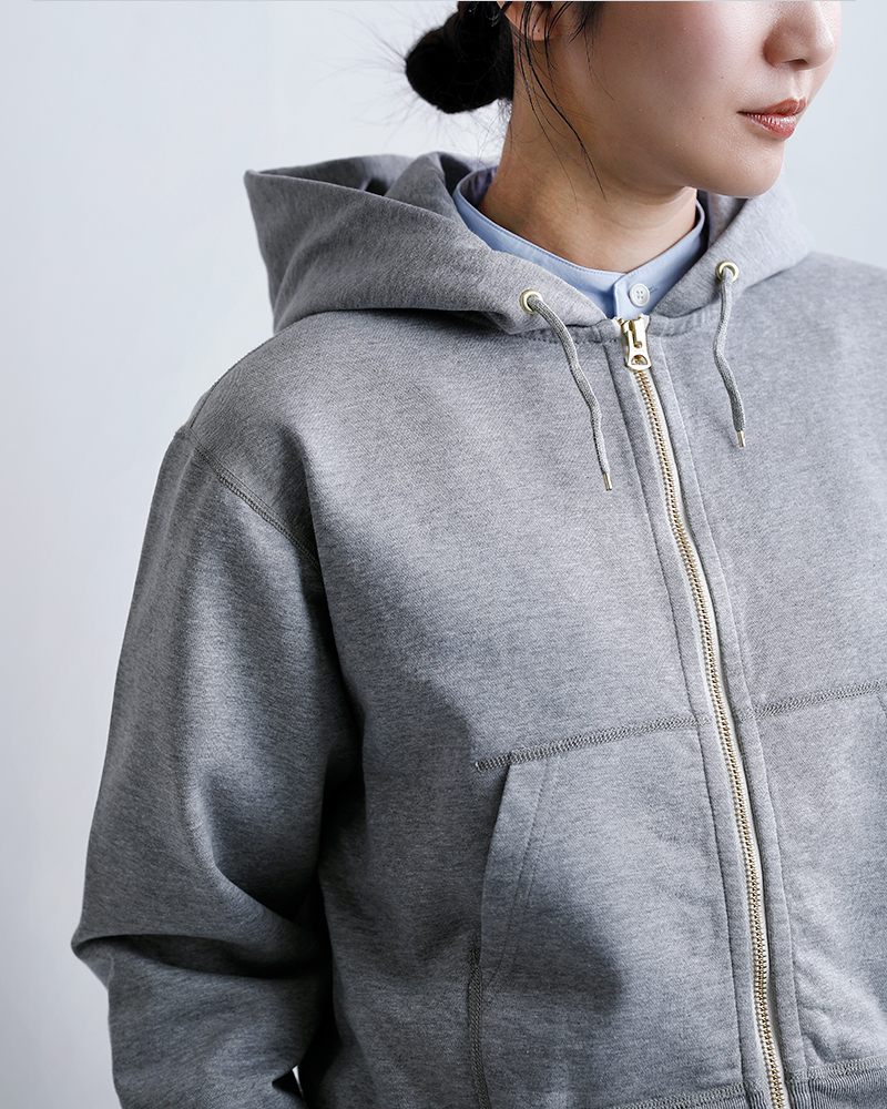 ORCIVAL(オーチバル・オーシバル)ドライライトフレンチテリージップパーカーor-c0531fwz