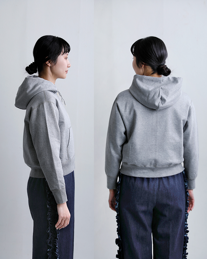 ORCIVAL(オーチバル・オーシバル)ドライライトフレンチテリージップパーカーor-c0531fwz