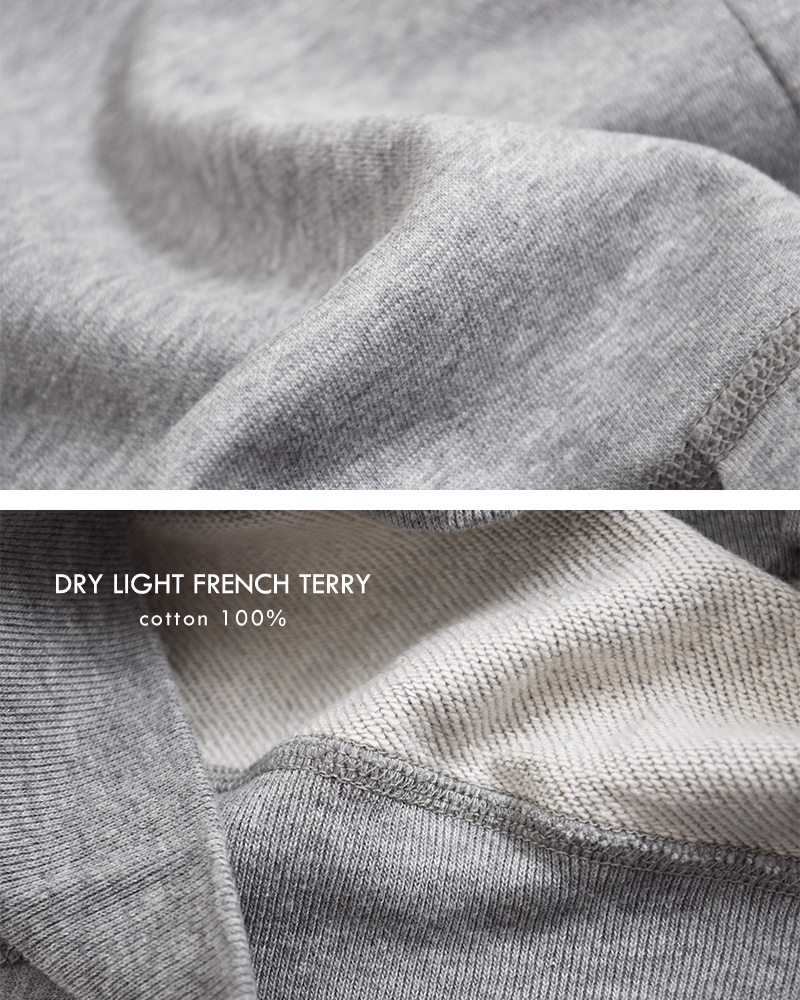 ORCIVAL(オーチバル・オーシバル)ドライライトフレンチテリージップパーカーor-c0531fwz