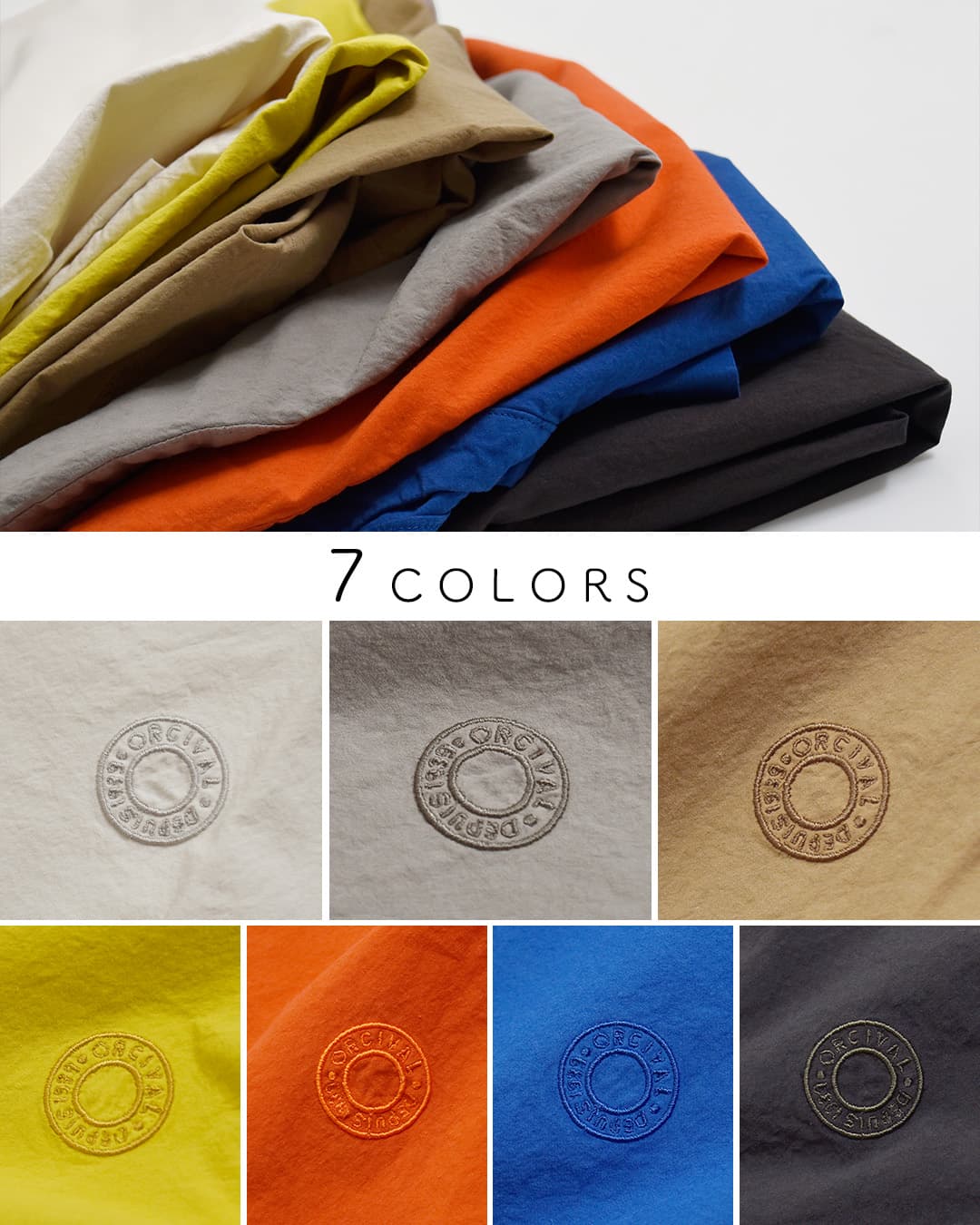 ORCIVAL(オーチバル・オーシバル)コットン リラックス 半袖 ワンピース or-g0116gdp