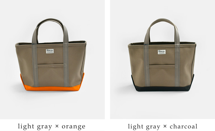 ORCIVAL(オーチバル・オーシバル)ヘビーキャンバス配色トートバッグミディアムor-h0284kwc-bi-25aw