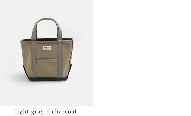 ORCIVAL(オーチバル・オーシバル)ヘビーキャンバス配色トートバッグスモールor-h0285kwc-bi
