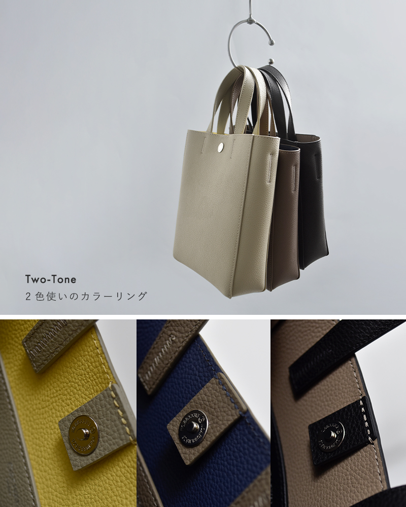 ORCIVALダブルフェイスレザー 2way ショルダーバッグ or-h0346dft-26ss