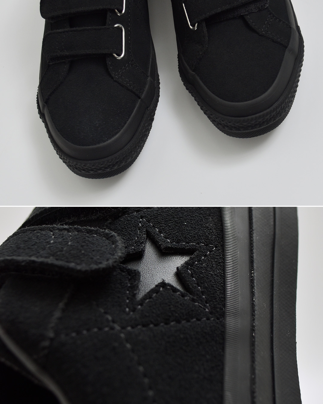 CONVERSEワンスター スエード ベルクロ スニーカー os-suede-v-3