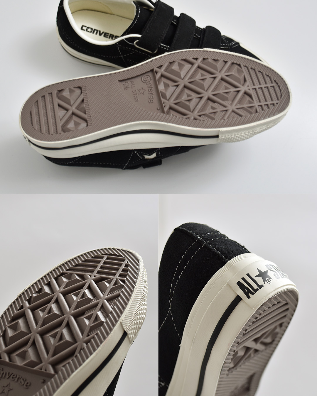 CONVERSEワンスター スエード ベルクロ スニーカー os-suede-v-3