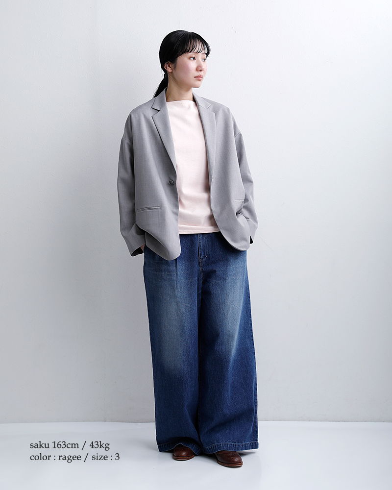 SAINT JAMES(セントジェームス)厚手 コットン ボートネック カットソー ouessant