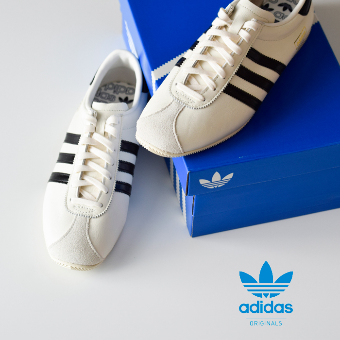 adidas Originalsスムースレザー ローテク クラシック スニーカー PARIS W paris-w