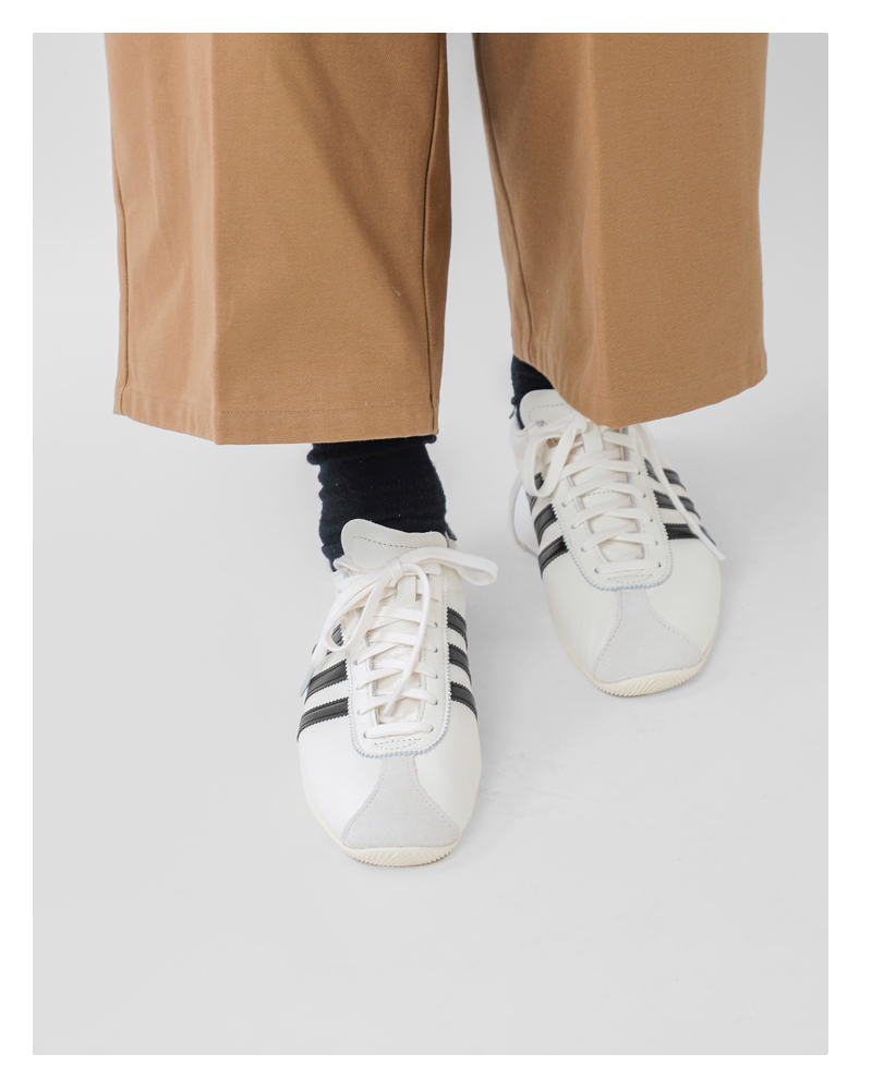 adidas Originalsスムースレザー ローテク クラシック スニーカー PARIS W paris-w