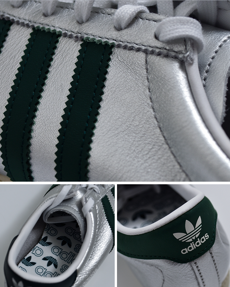 adidas Originals(アディダス オリジナルス)スムースレザーメタリックローテククラシックスニーカーPARIS-Wparis-w-same1