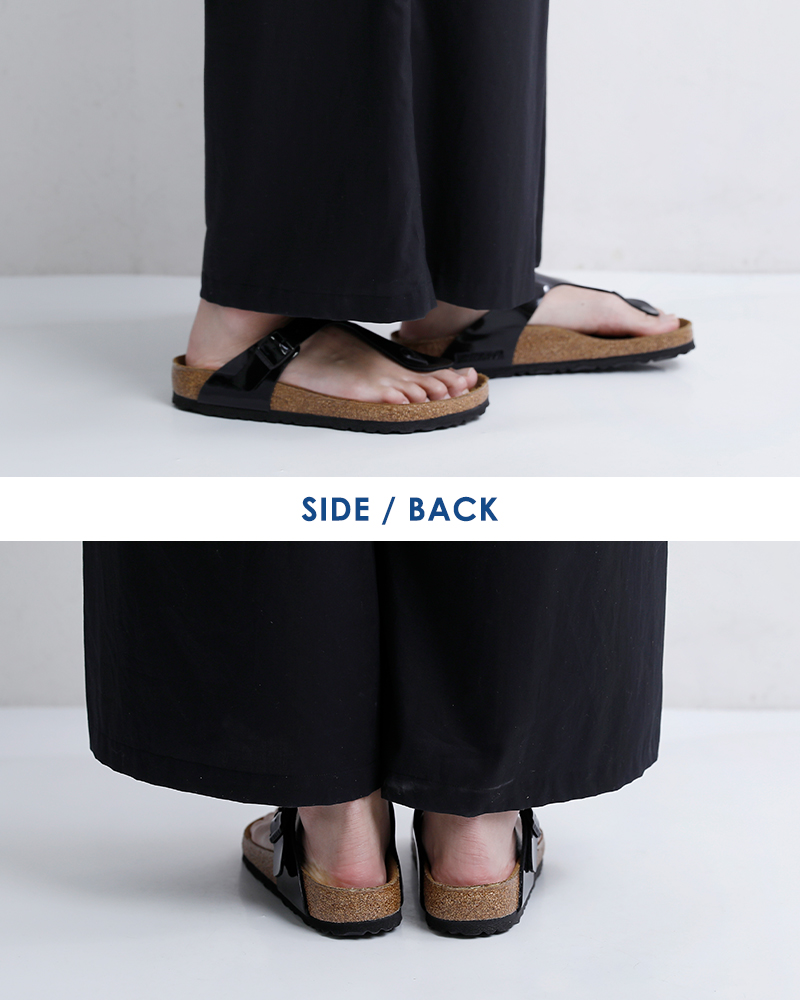 BIRKENSTOCK(ビルケンシュトック)ギゼ ビルコフロー パテントレザー トング サンダル GIZEH gizeh-patent-same1