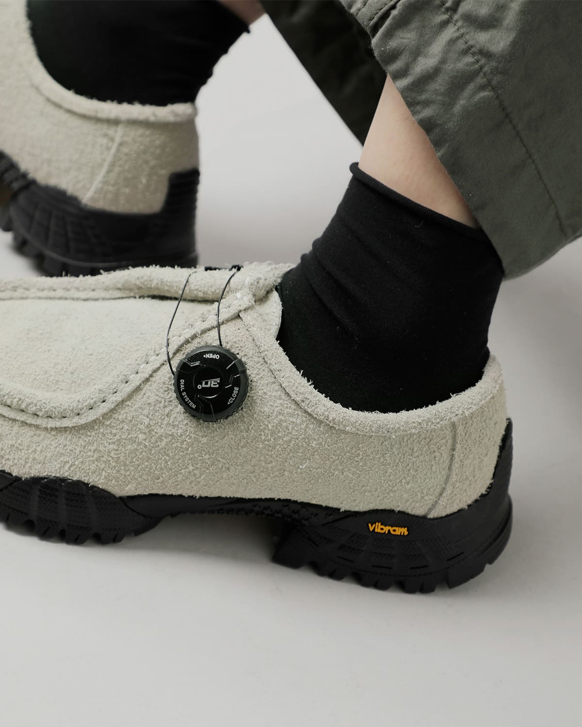 pgカウスエード ビブラムソール フリーロック シューズ “KNOCK 2 KTX” pg-0021w