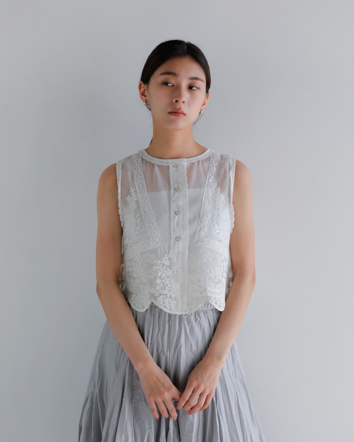 Pheeta(フィータ)レースベスト “Maria” ph015c-12