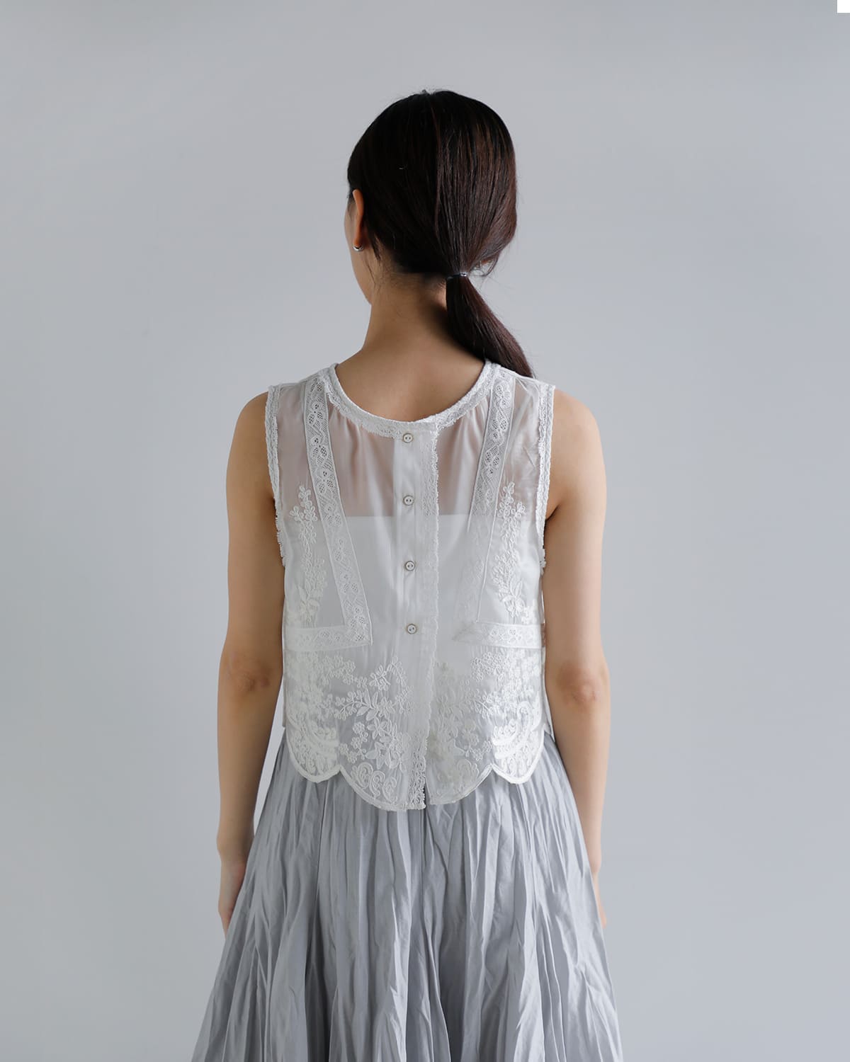 Pheeta(フィータ)レースベスト “Maria” ph015c-12