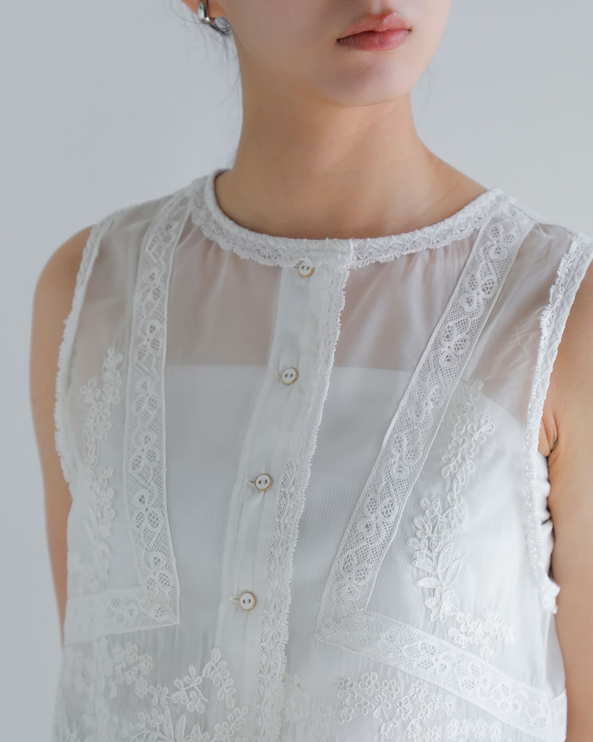 Pheeta(フィータ)レースベスト “Maria” ph015c-12