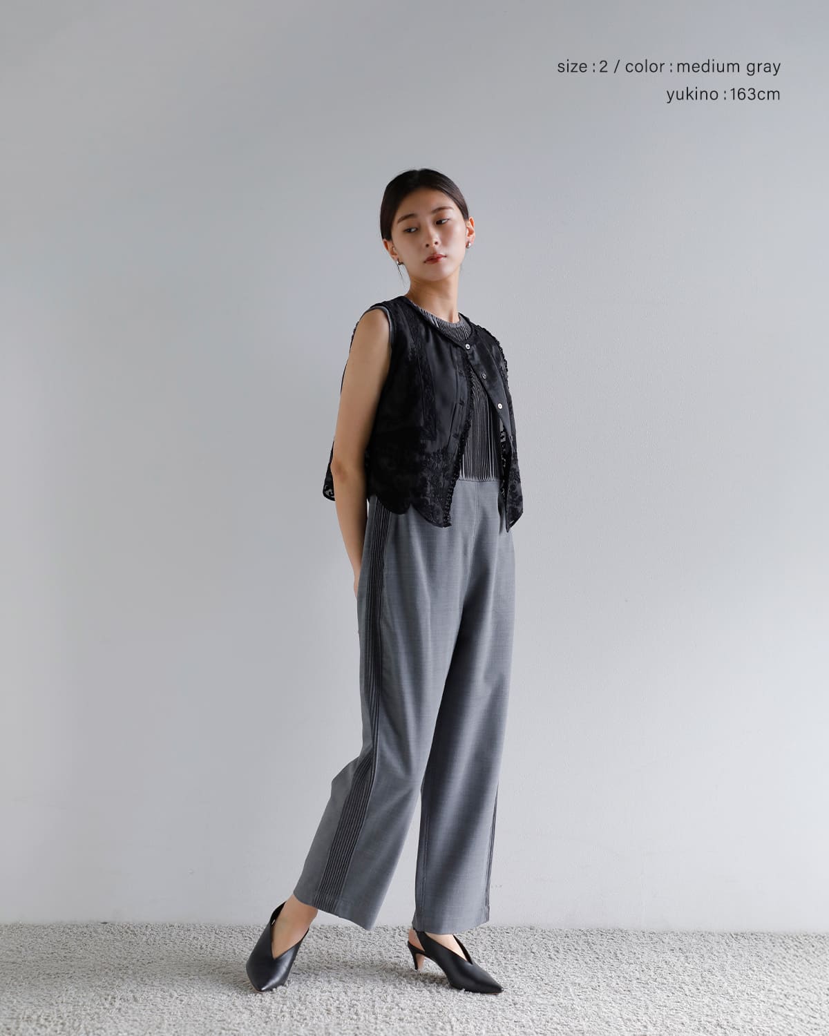 Pheeta(フィータ)ウール混オールインワン “Bourke” ph015c-23