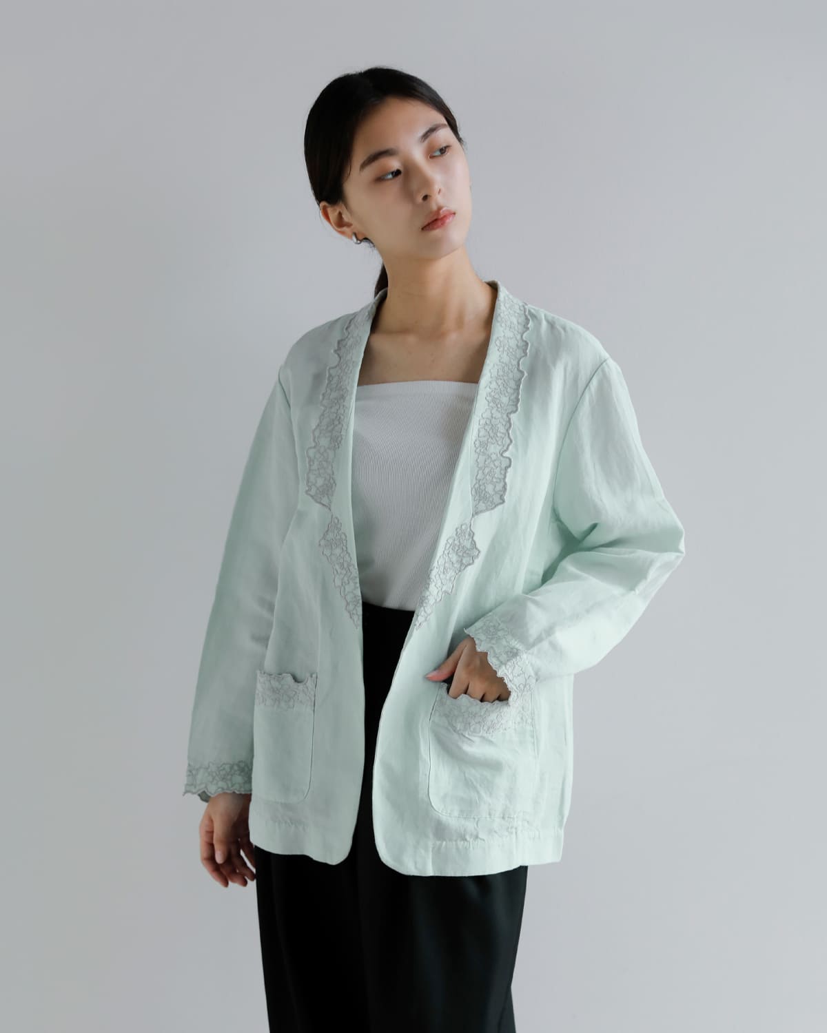 Pheeta(フィータ)コットンリネンジャケット “Stella” ph015c-31