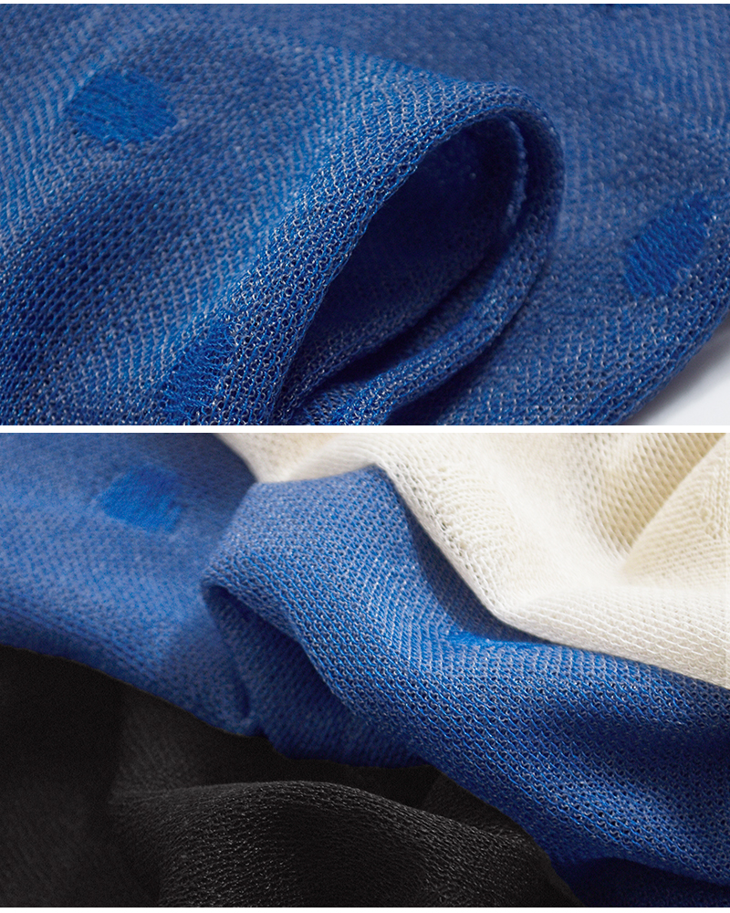 NOUVELLES DU PARADIS(ヌーベル ドゥ パラディ)シアードットジャガードニットワイドプルオーバーpk26105d