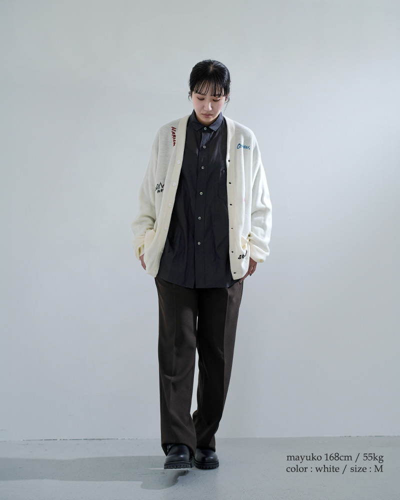 PENNEYS(ペニーズ)ハンド刺繍ニットカーディガンpn26s004