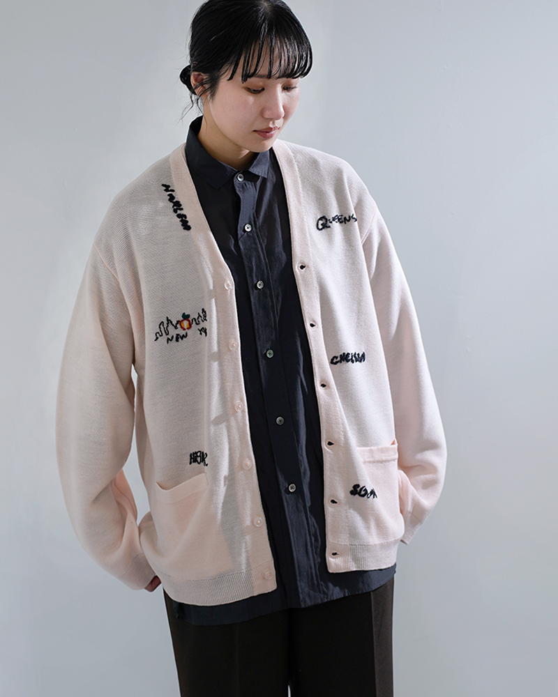 PENNEYS(ペニーズ)ハンド刺繍ニットカーディガンpn26s004