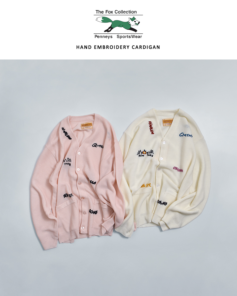 PENNEYS(ペニーズ)ハンド刺繍ニットカーディガンpn26s004