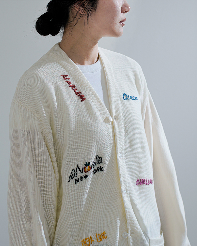 PENNEYS(ペニーズ)ハンド刺繍ニットカーディガンpn26s004
