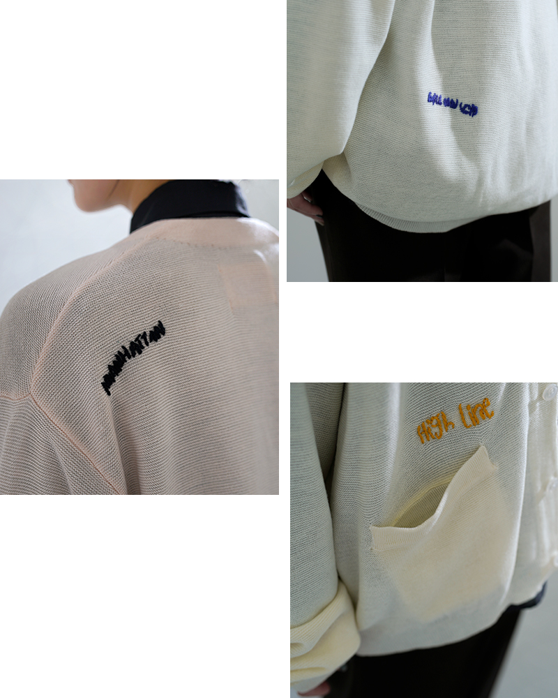 PENNEYS(ペニーズ)ハンド刺繍ニットカーディガンpn26s004