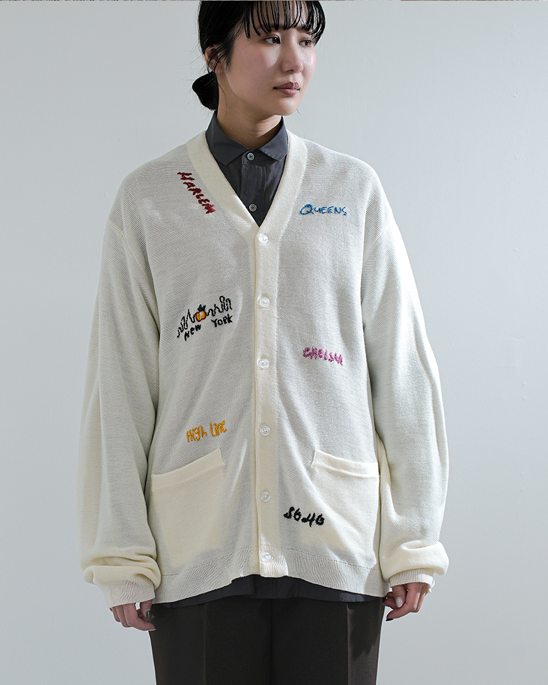 PENNEYS(ペニーズ)ハンド刺繍ニットカーディガンpn26s004