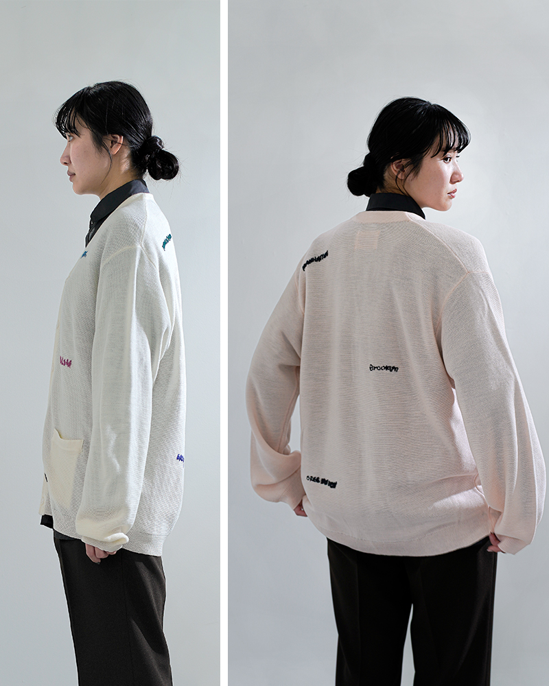 PENNEYS(ペニーズ)ハンド刺繍ニットカーディガンpn26s004
