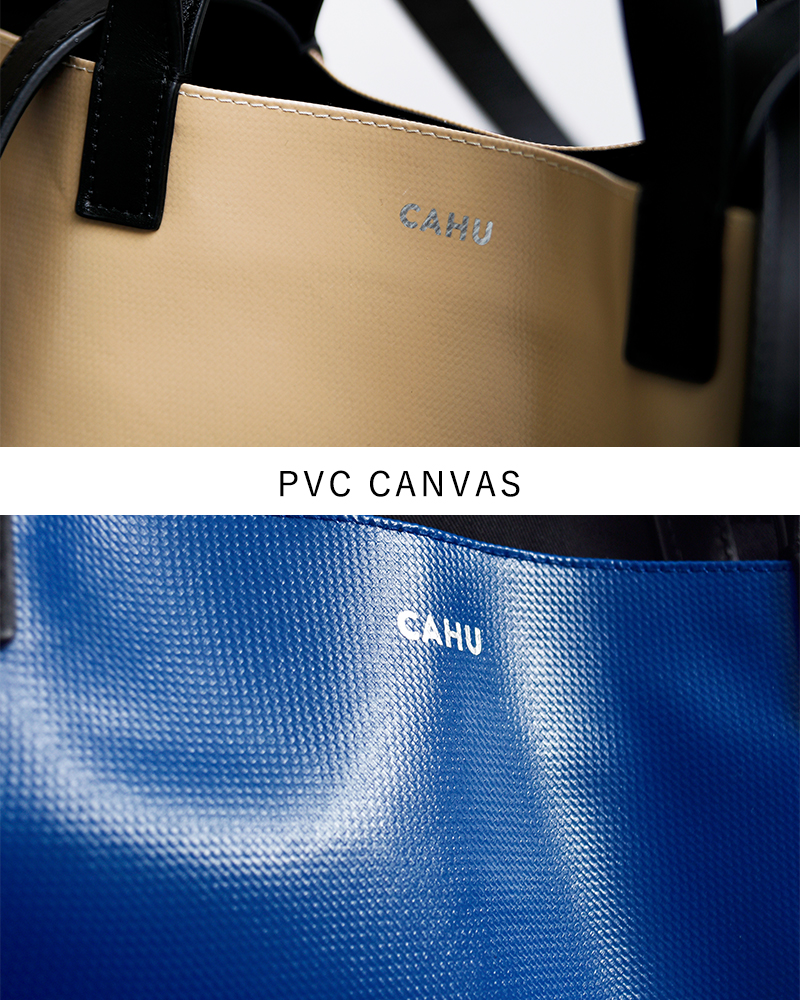CAHU カウ プラティーク 2way トートバッグ S “Pratique Zip S
