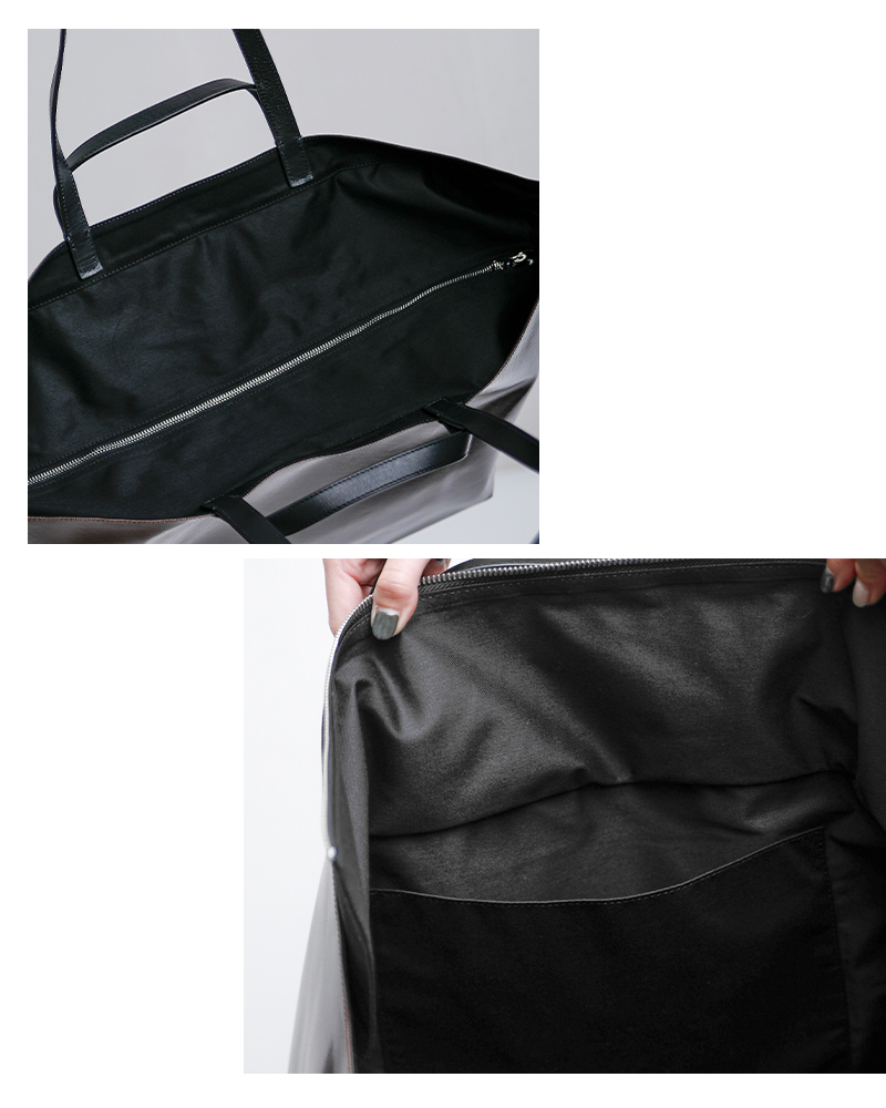 CAHU(カウ)プラティーク2wayトートバッグS“PratiqueZipS”pratique-zip