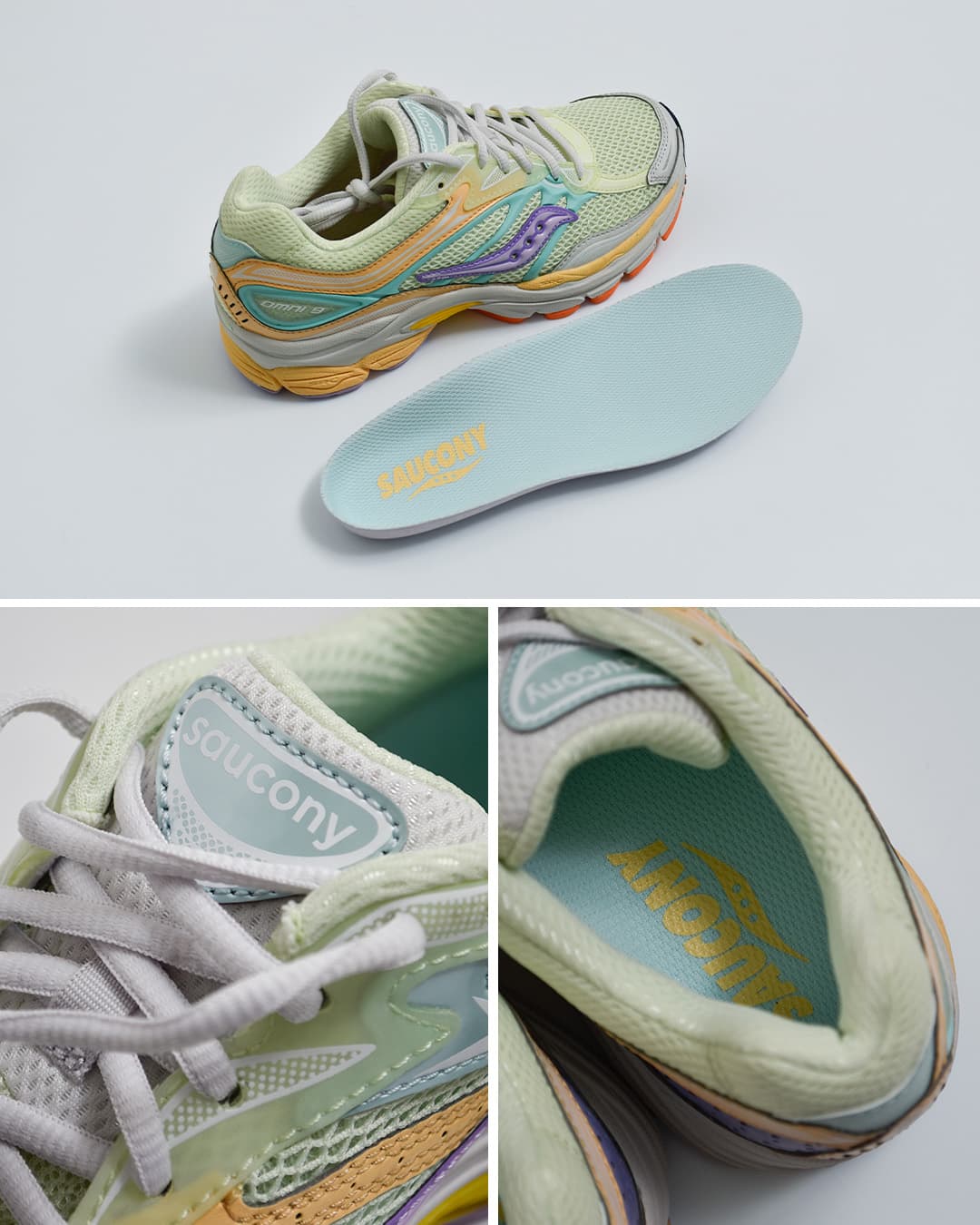 sauconyリフレクションズ スニーカー progrid-omni9