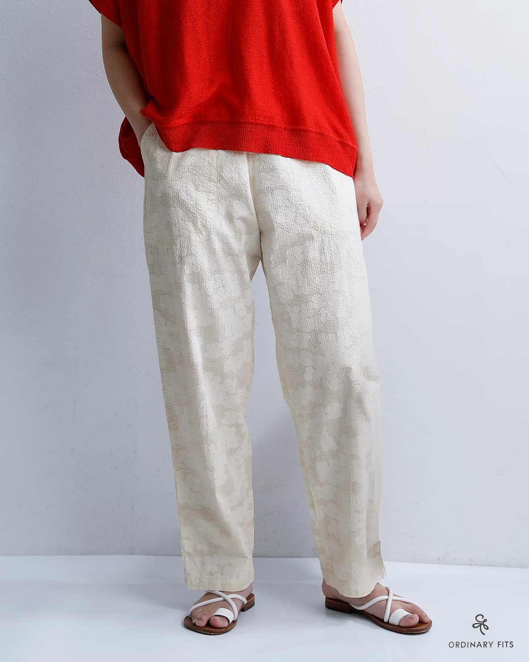 ordinaryfitsコットン イージーランチパンツ EASY RANCH PANTS pt013-126