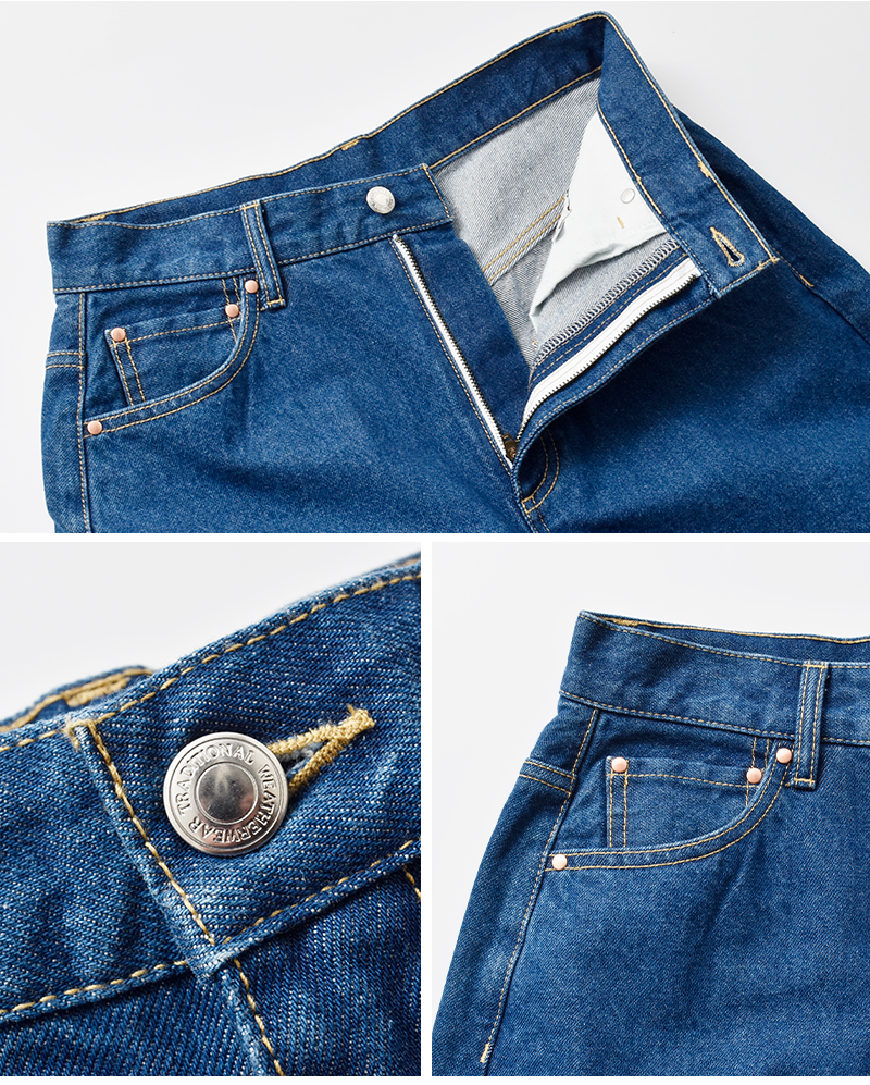 Traditional Weatherwear(トラディショナルウェザーウェア)カービーシルエットユニオンスラックデニムパンツ“UNIONSLACKS303D”l261cifpt0309ei-ej