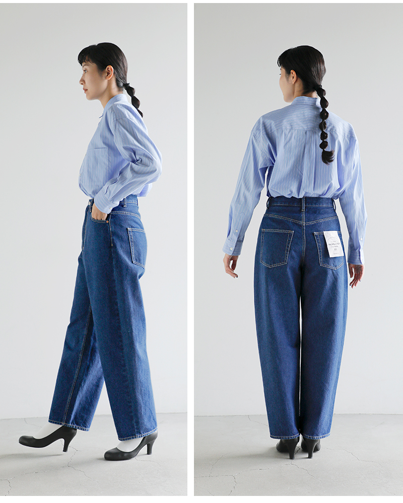 Traditional Weatherwear(トラディショナルウェザーウェア)カービーシルエットユニオンスラックデニムパンツ“UNIONSLACKS303D”l261cifpt0309ei-ej