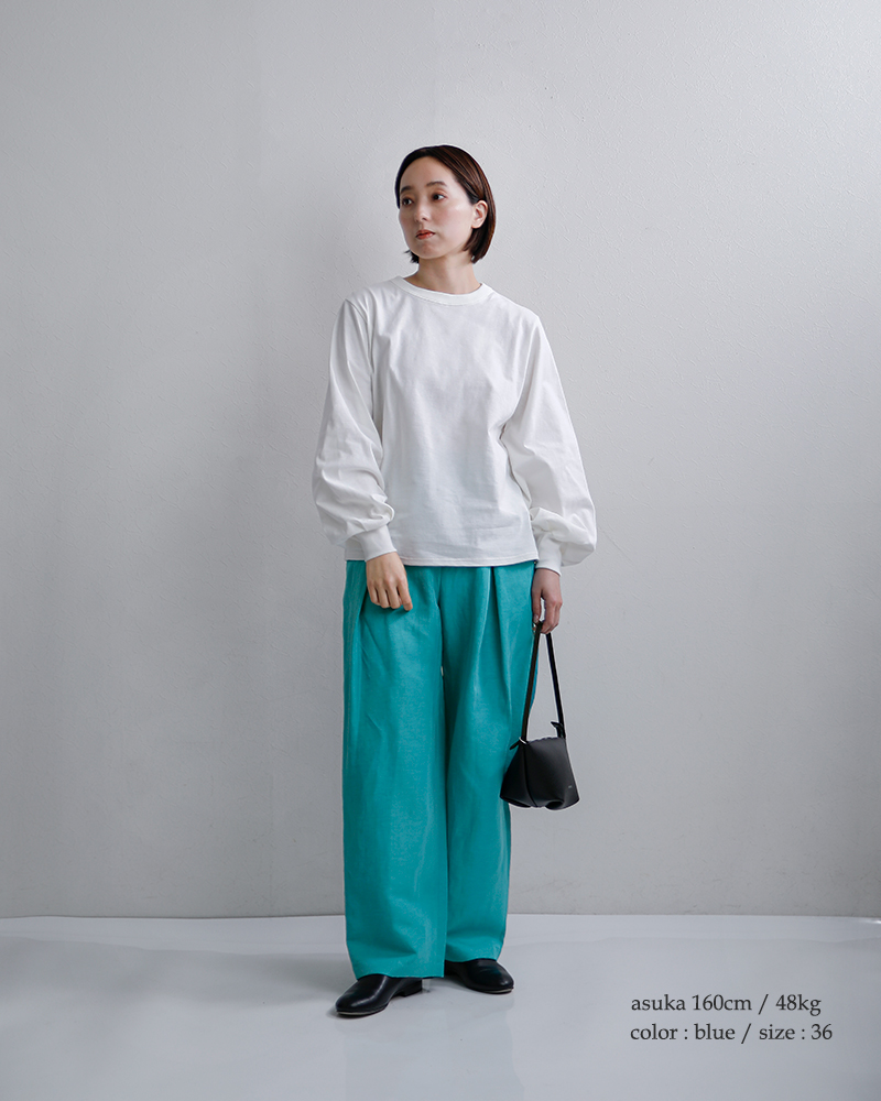 ...＆ DEAR(アンドディアー)オーバーラップタックパンツr-1695