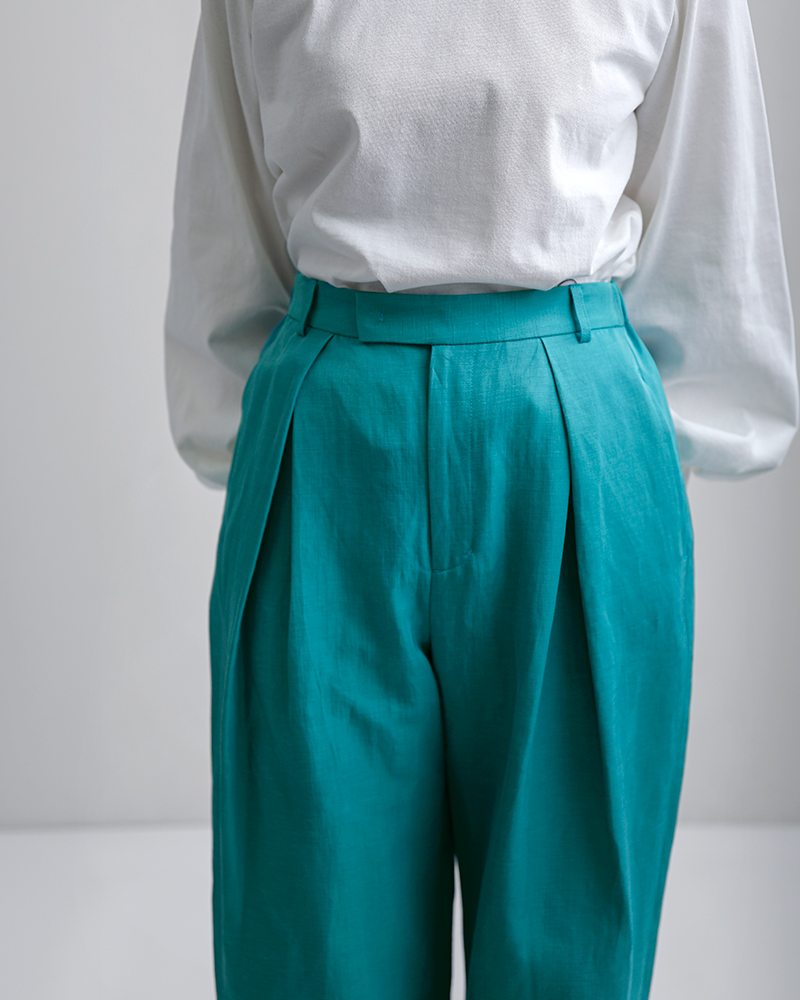 ...＆ DEAR(アンドディアー)オーバーラップタックパンツr-1695