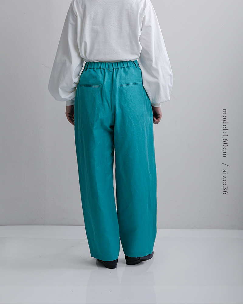 ...＆ DEAR(アンドディアー)オーバーラップタックパンツr-1695