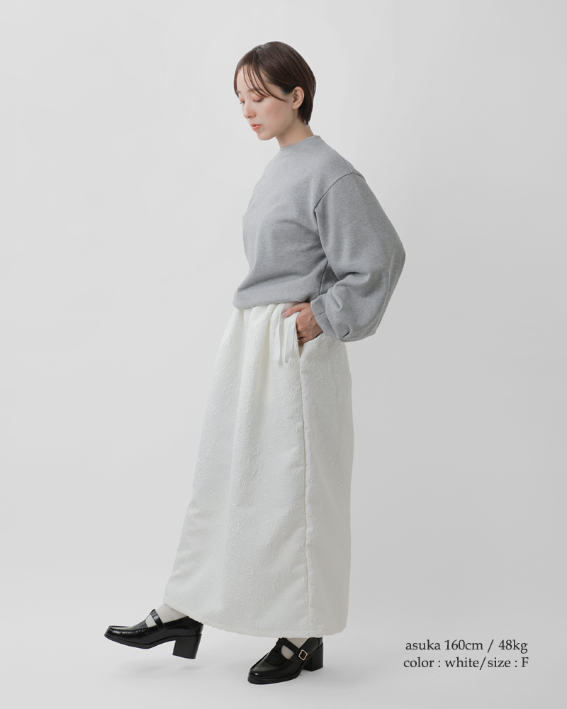 ROBE de PEAUジャガード ダーンドルスカート “JACQUARD DIRNDL SKIRT” r336