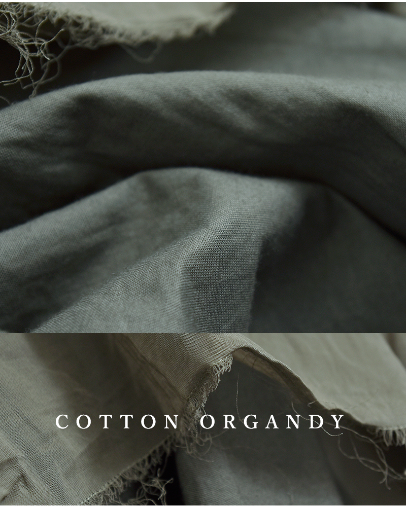 ROBE de PEAU(ローブデポー)コットンオーガンジーリメイクスカート“ORGANDYREMAKESKIRT”r359